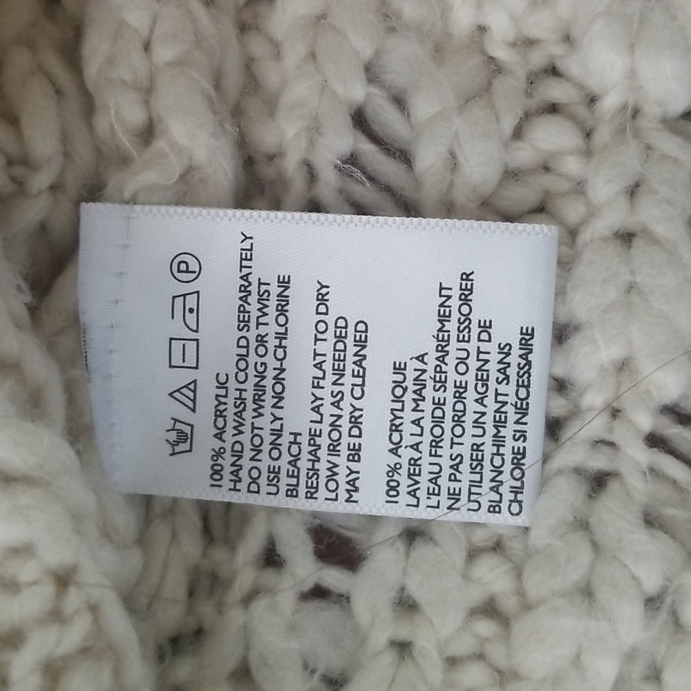 Urban Outfitters Cream Distressed Knit Sweater - Picture 6 of 8